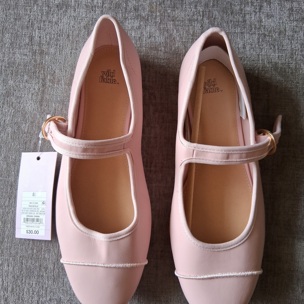 Wild Fable Kids' Pink Mary Jane Shoes